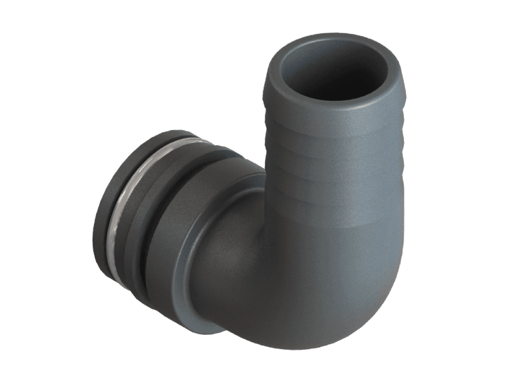 CONEXÃO ESPIGA ANEL 90 GRAUS PULVERIZAÇÃO