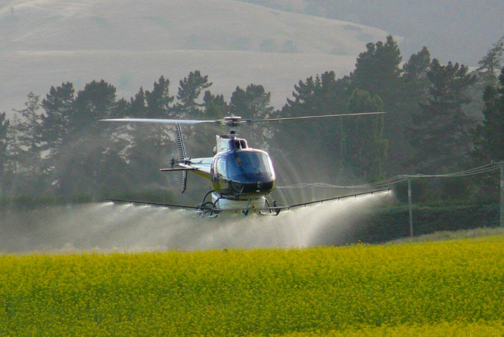 Helicóptero para Pulverização