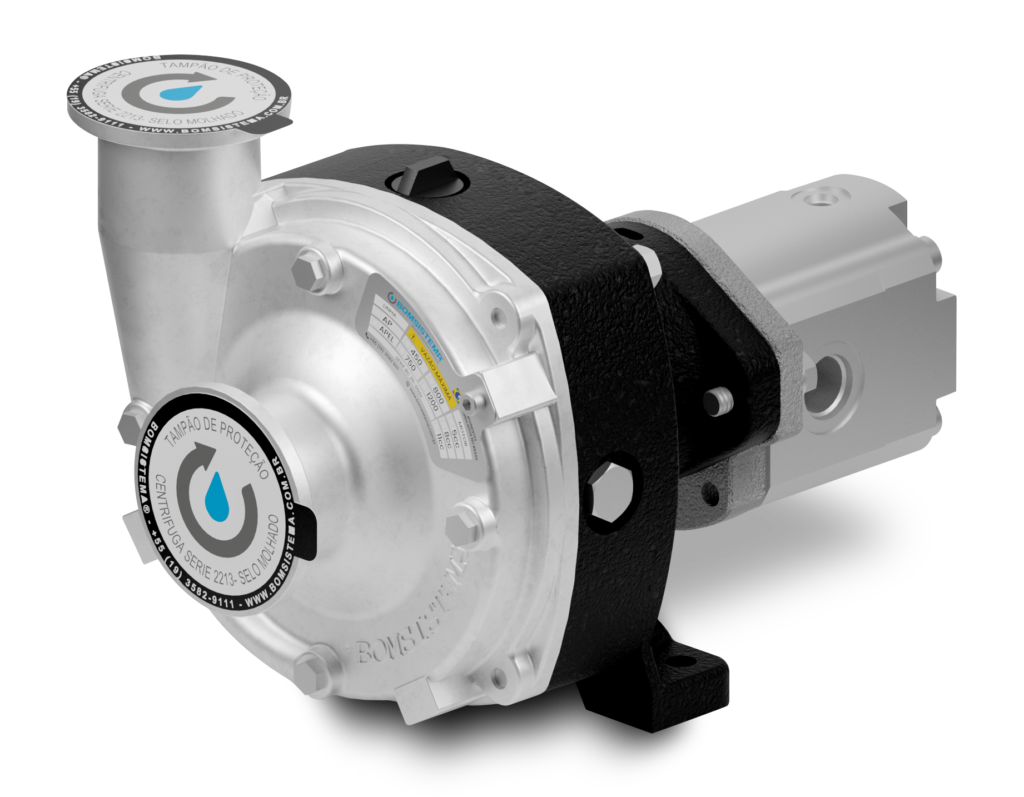 bomba centrifuga selo molhado